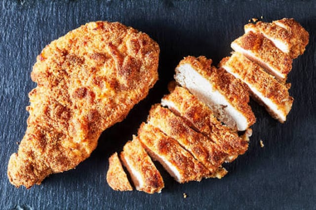 Side of Breaded chicken.