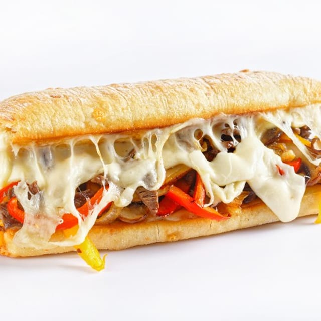 Philly Steak Sub with Fries & Drink Combo.