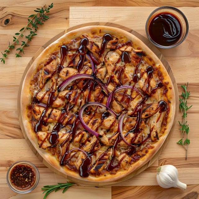 Buffalo Grilled Chicken Pizza (Small).