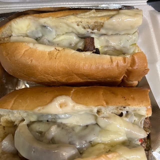 Chicken Philly Sub with Fries & Drink Combo.