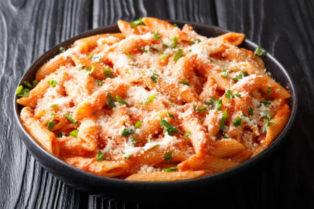 Pasta Alla Vodka Dinner.