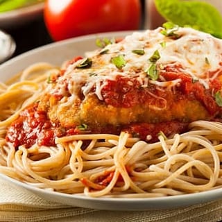 Eggplant Parm Dinner